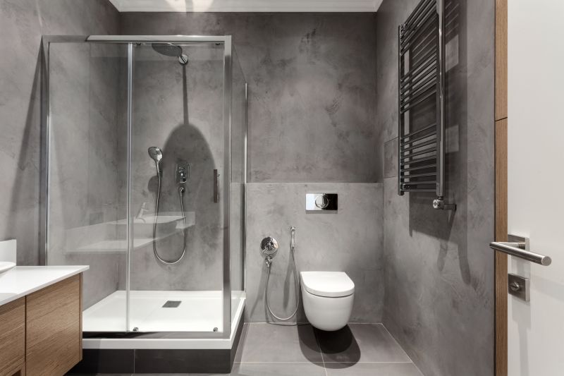 Contemporary Shower Interior